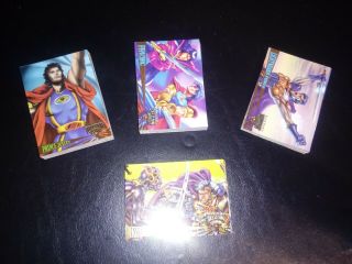 Skeleton Warriors Trading Cards - Complete Set With Some Inserts