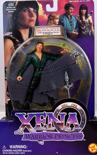 Xena: Warrior Princess Autolycus Action Figure Nib