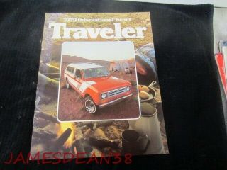 1979 Ih International Harvester Scout Traveler Sales Brochure
