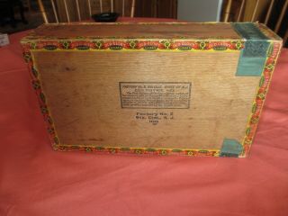 Antique Cigar Box OLD GLORY CIGARS with Eagle Tobacco Tax Stamp - TC111 8