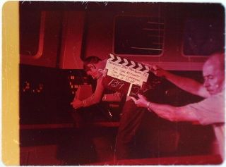 Star Trek Tos 35mm Film Clip Slide Spectre Of The Gun Clapper Board Spock Bridge