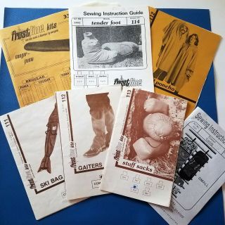 Vintage Frostline,  Altra Sewing Instruction Guides - No Kits