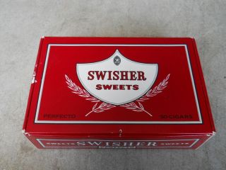 Vintage Swisher Sweets Perfecto 50 Cigar Box Jacksonville,  Fla