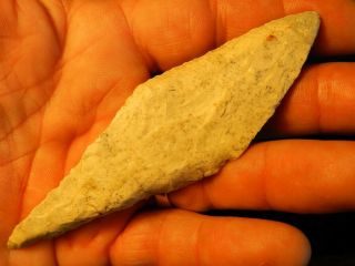 J Authentic Native American Indian artifact arrowheads point Beveled knife 5