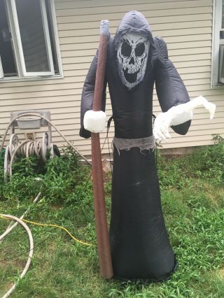 Gemmy Airblown Inflatable 5ft Grim Reaper Halloween
