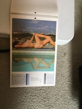 1968 Playboy Calendar Centerfold Calendar 12 Months Nudes 4