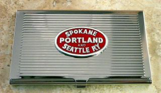 Spokane Portland & Seattle Railroad Business Card Case