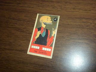 THE GUMPS card 18 SUGAR DADDY comic strip character 1949 - 1953? U.  S. 2