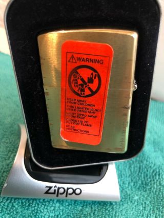 Millennium 2000 Miller Beer Zippo (A - XVI) Display Item (New/Other) See Notes 4