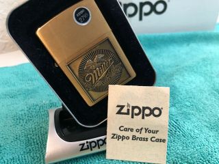 Millennium 2000 Miller Beer Zippo (A - XVI) Display Item (New/Other) See Notes 7