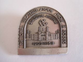 National Western Stock Show 1909 - 1984 Rodeo Pin