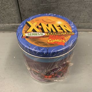 Marvel | Limited Edition X - Men Series Ii Trading Cards | Round Tin | 8,  849