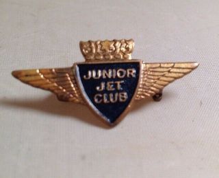 Vintage British Airways Junior Jet Club Enamel Pin Badge