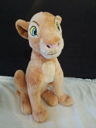 Disney Store Adult Nala Lion King Plush Stuffed Animal Sitting