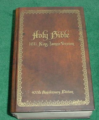 Zondervan 400th Anniversary Edition 1611 King James Version Holy Bible Hardcover