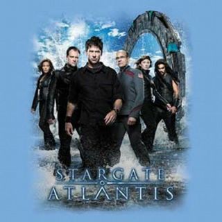 Stargate Atlantis Tv Series 5th Season Cast T - Shirt Size Large,  Unworn