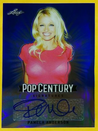 2018 Pop Century Signatures Pamela Anderson (baywatch) Autograph /20 Ba - Pa1