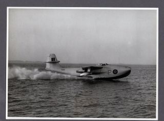 Saunders Roe Saro Sr.  /a.  1 Jet Fighter Flying Boat Manufacturers Photo 6
