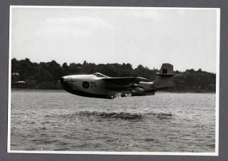 Saunders Roe Saro Sr.  /a.  1 Jet Fighter Flying Boat Manufacturers Photo 5