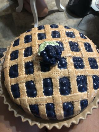 Blueberry Pie Plate