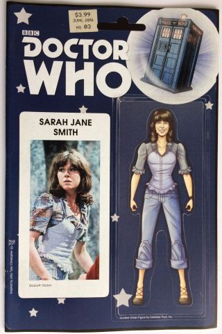 4th Doctor Who Titan Issue 3 Uk Exclusive Action Figure Photo Cover Comic Book