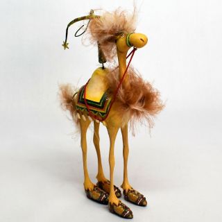 Patience Brewster Harold The Camel Ornament Figurine 7.  5 Inches Tall