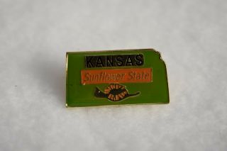 Kansas State Colorful Lapel Pin