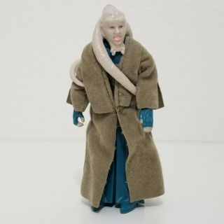 Vintage 1983 Star Wars Rotj Bib Fortuna Action Figure W/ Coat And Belt Lfl Hk