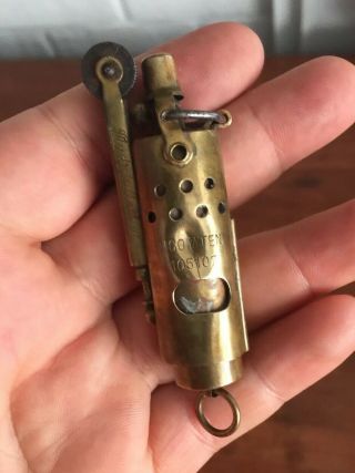 Vintage 1927 Austrian Imco Ifa 105107 Brass Trench Lighter