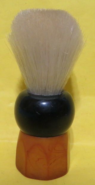 Vintage Rubberset Shaving Brush 400n Bakelite Handle