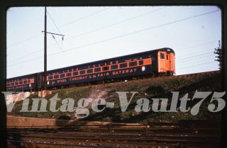 Duplicate Slide Lirr 2535 Long Island Railroad York 1964 Sunnyside Jct