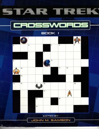 Star Trek Crosswords Book 1 Puzzles