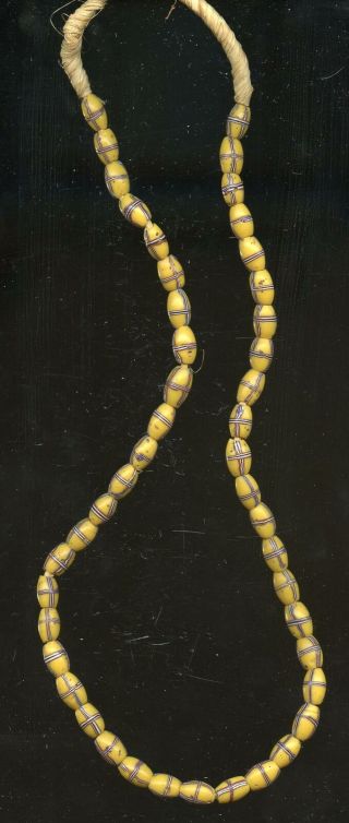 Indian Artifacts - Fine Strand French Cross Trade Beads