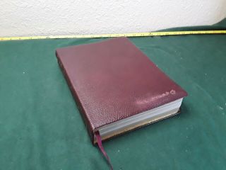 2007 Thompson Chain Reference Study Bible Kjv Bonded Leather Burgandy