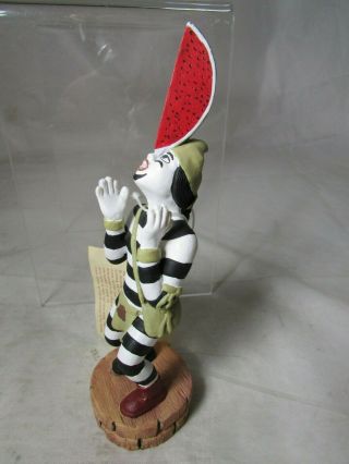Vintage Koshari Clown Kachina Figurine Pueblo Indian Balancing Watermelon Nose