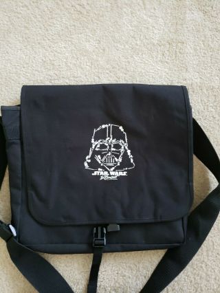 Rare Star Wars In Concert Vip Bag Or Laptop Case Darth Vader Black Messenger Bag