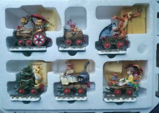 Winnie - The - Pooh Express Christmas Train Figures – The Danbury - Disney