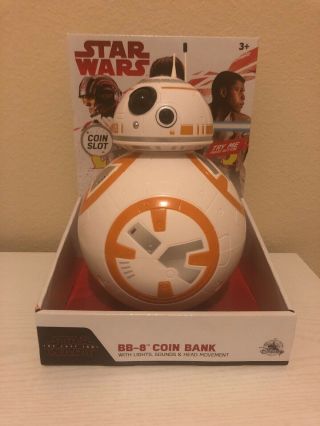 Star Wars Bb - 8 Coin Bank - Nib Coin Slot