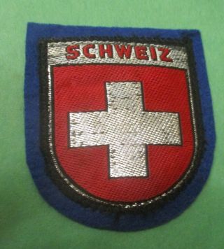 Schweiz (switzerland) Patch - 2¾ " X 2¼ "