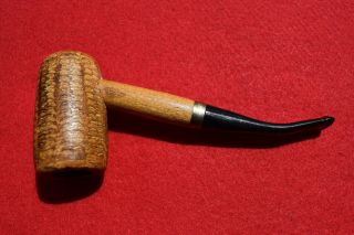 Vintage H&B Irvin S Cobb Small General Corn Cob Pipe Bent Toasted & Broken In 3