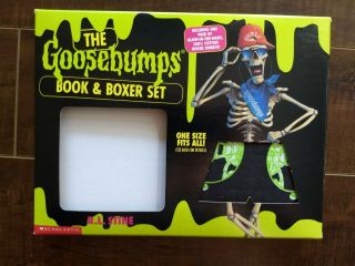 Official R.  L.  Stine Goosebumps Glow In The Dark Boxer Shorts