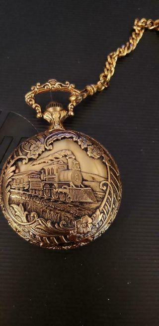 Union Pacific Railroad Pocket Watch Safety Award Los Angeles Service Unit