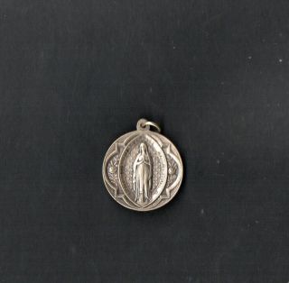 Medal Antique Virgin Milagrosa Medalla Utenti Antigua