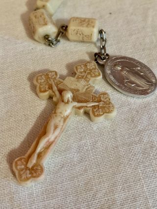 Vintage C.  Civelli Ivirone Rosary “The Litany Of Mary” Made In Italy 2