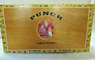 Punch Gran Puro Rancho Wood Cigar Box - Graphics -