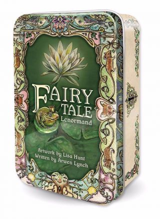 Fairy Tale Lenormand Tarot Deck Cards Tin 120pg Guide Lisa Hunt Arwen Lynch