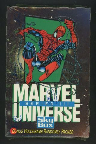 1992 Skybox Impel Marvel Universe Series Iii - Factory