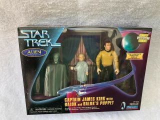 Playmates Star Trek Captain James Kirk With Balok And Balok’s Puppet