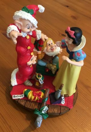 Disney Snow White & Dwarfs Christmas Stocking Hanger