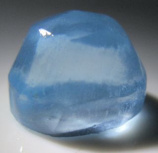 12.  06 Crt Flawles Sky Blue Topaz Preformed Ready To Facet Rough B4
